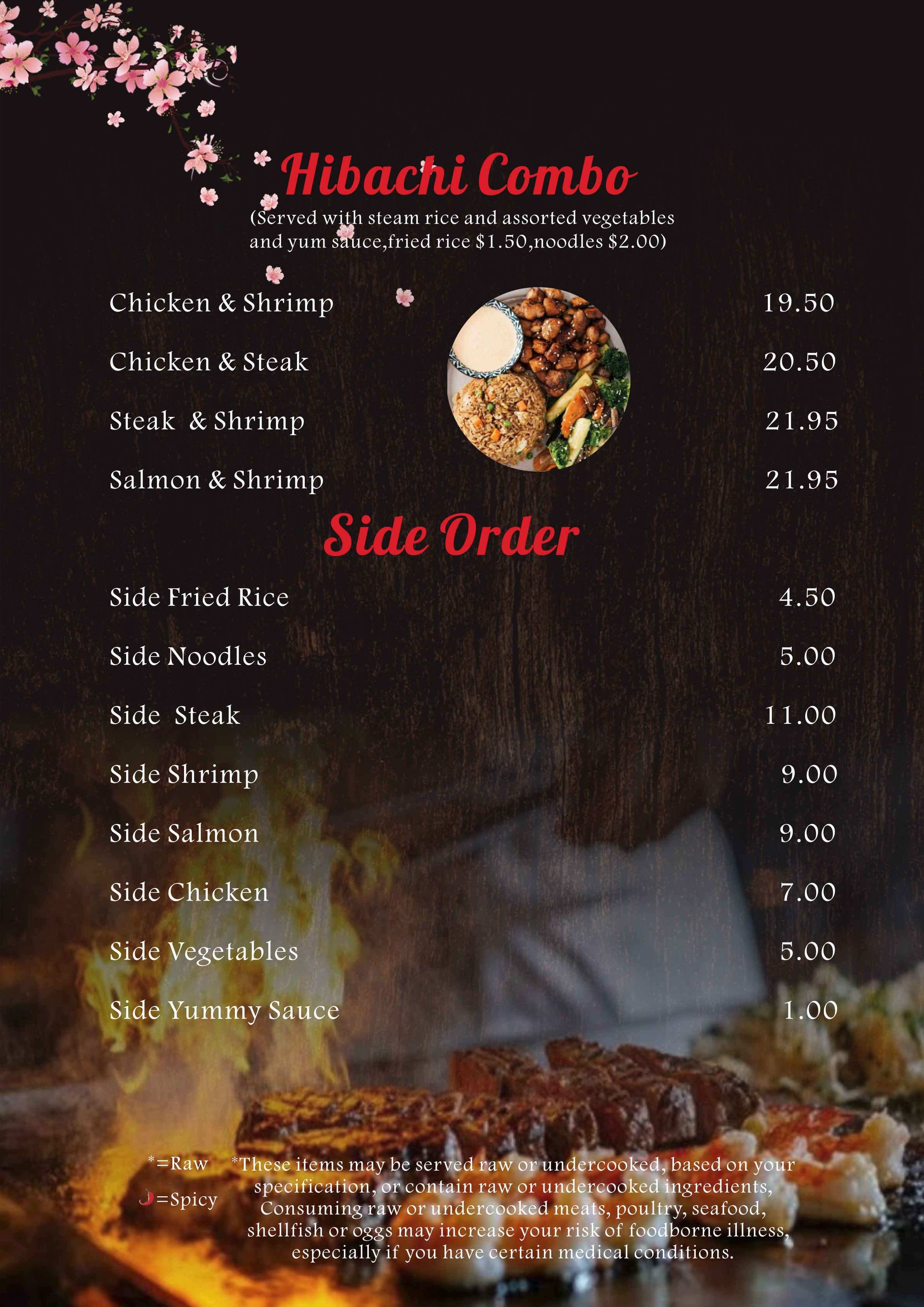 Tokyo Grill Sushi menu page 6
